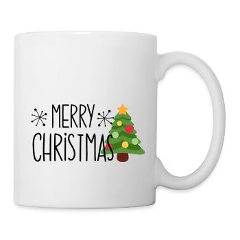 merry Christmas 28 - Tasse - Weiß - Rechts