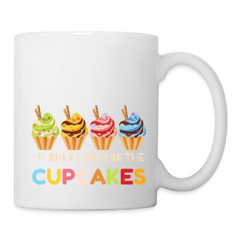 Funny Cupcakes, Cupcake Celebrations, Cupcake Gift - Mug - white - Right