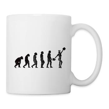 Cheerleader Cheerleading Cheerleader Cadeau de pom-pom girl - Mug blanc - blanc - Droite