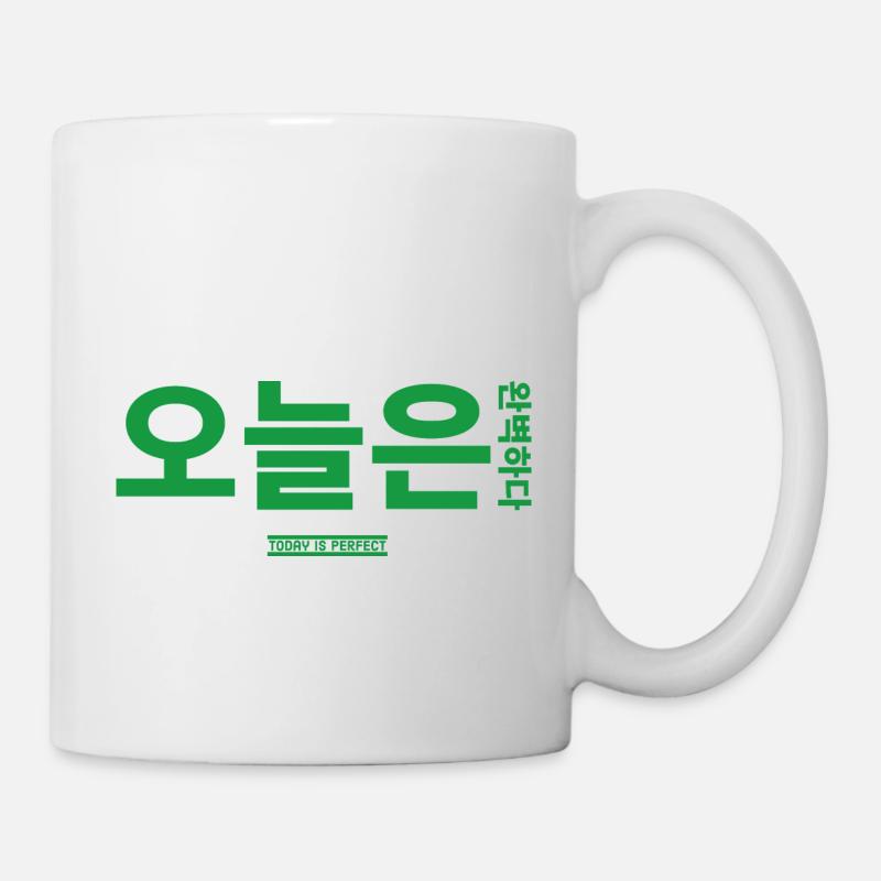 Coréen - Mug blanc - blanc