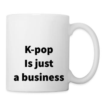 Coréen - Mug blanc - blanc - Droite