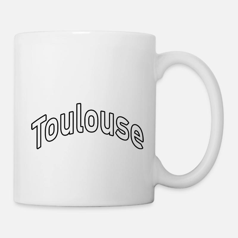 Toulouse - Mug blanc - blanc