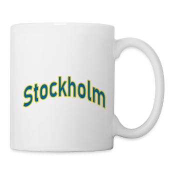 Stockholm - Mug blanc - blanc - Droite