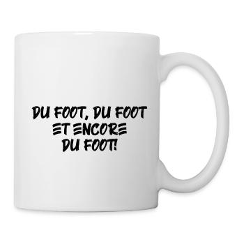 Football - Mug blanc - blanc - Droite