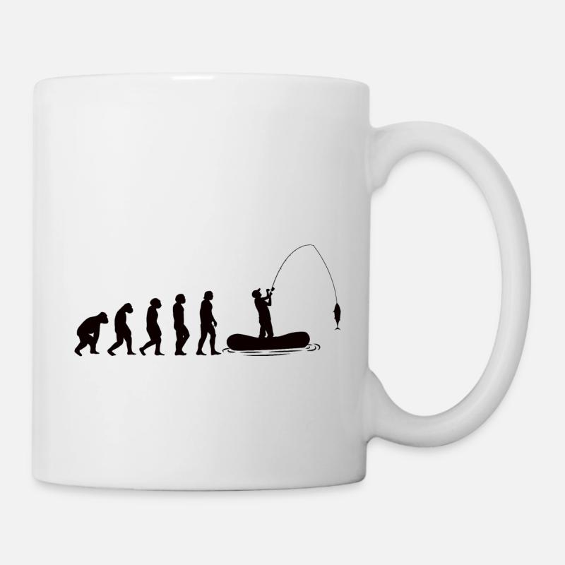 Pêche Hameçons Pêche Pêche Pêche Pêche - Mug blanc - blanc