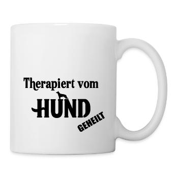 Dog Hund - Tasse - Weiß - Rechts