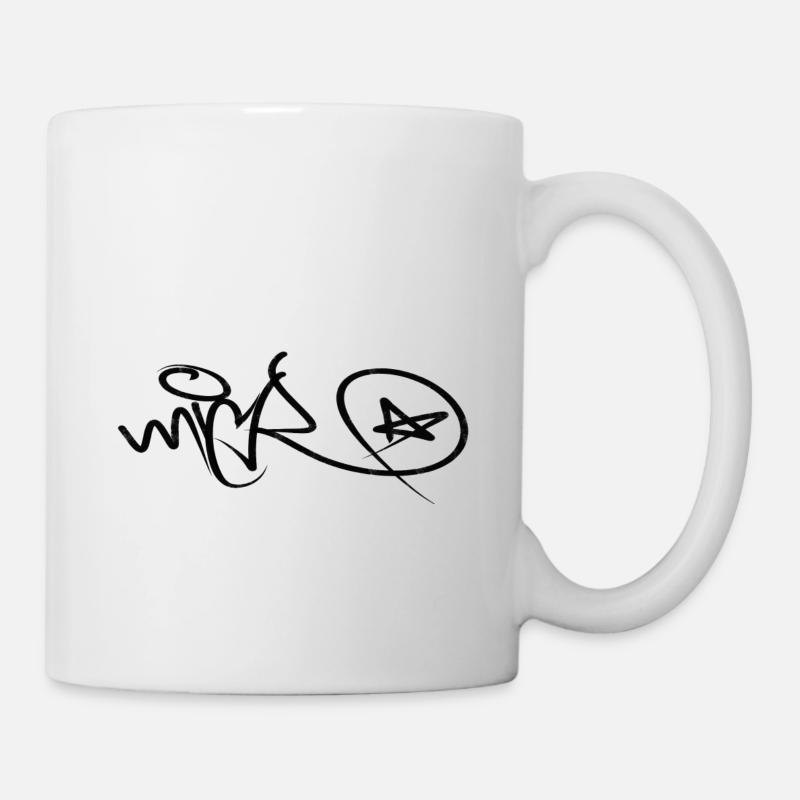 Tag Micro Logo - Tasse - Weiß