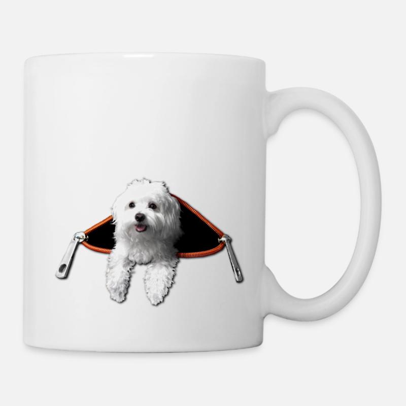 Maltais - Mug blanc - blanc