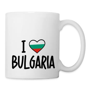 i love bulgaria - Tasse - Weiß - Rechts