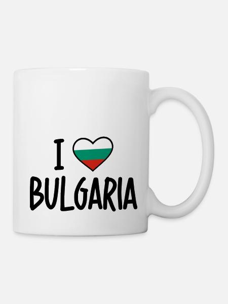 i love bulgaria - Tasse - Weiß