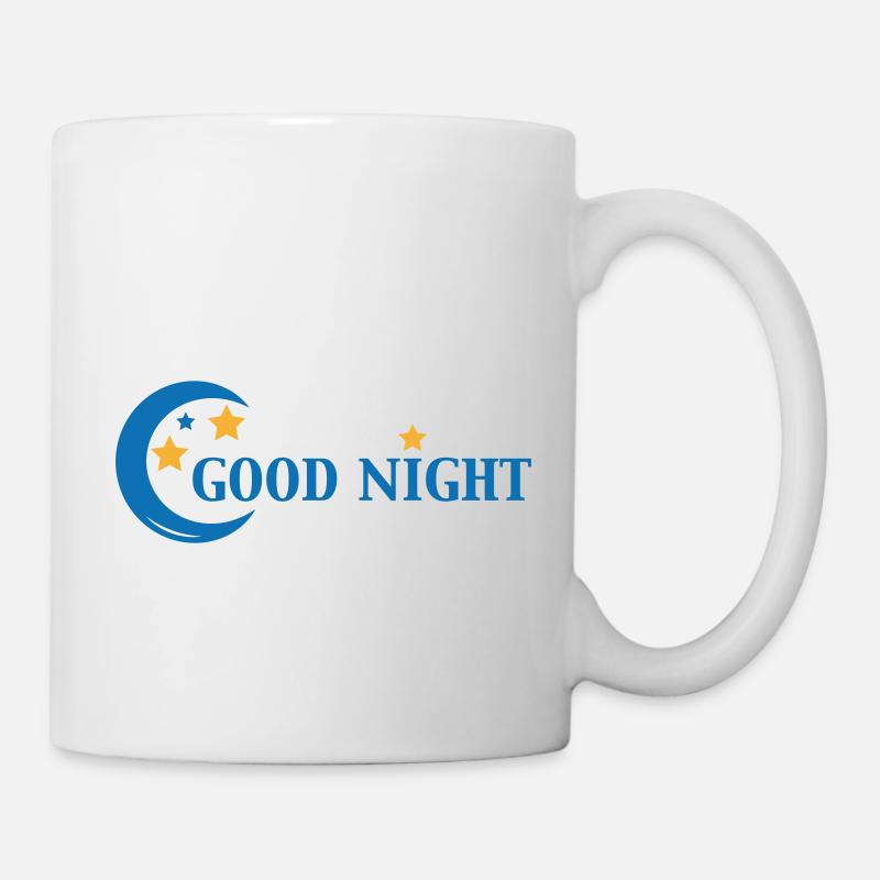Good Night - Tasse - Weiß