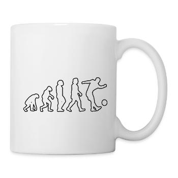 Fußballtrainer Fußballspieler Fußball Fußballer - Tasse - Weiß - Rechts