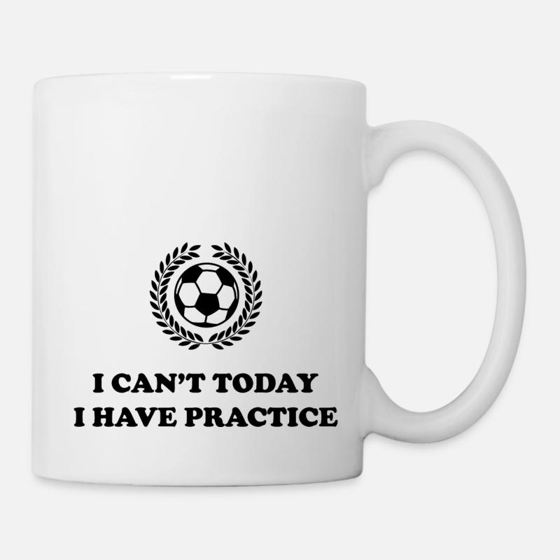 Fußball Soccer - Tasse - Weiß