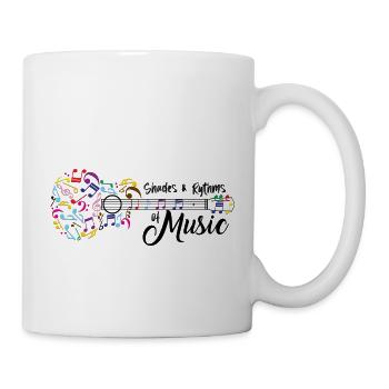 Shades N Rythms of Music - Mug - white - Right