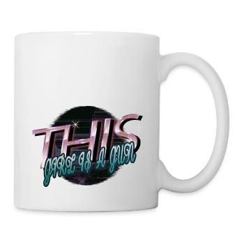 protest support your local calendaring - Mug - white - Right