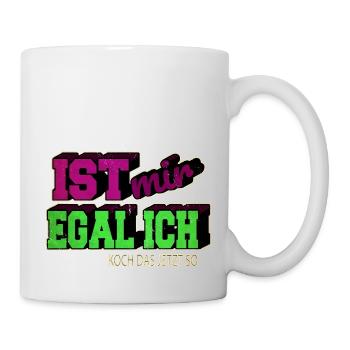 lieben geschenkidee vegetarier geburtstagsgeschenk - Tasse - Weiß - Rechts
