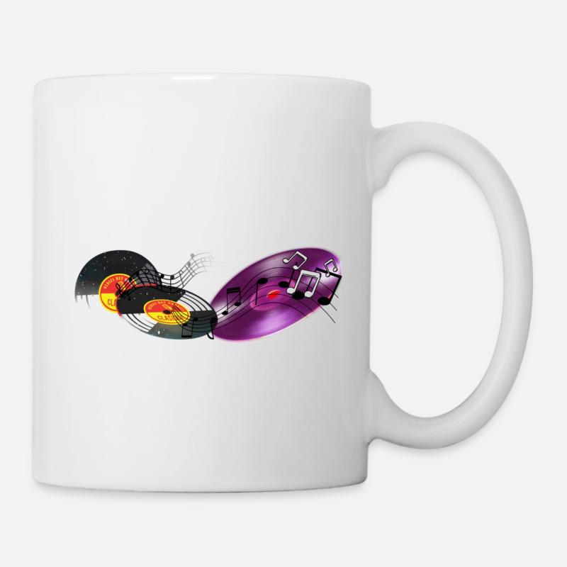 Traces - Tasse - Weiß