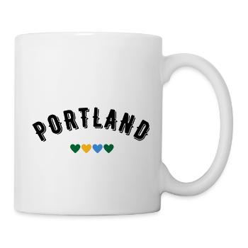 Portland - Tasse - Weiß - Rechts