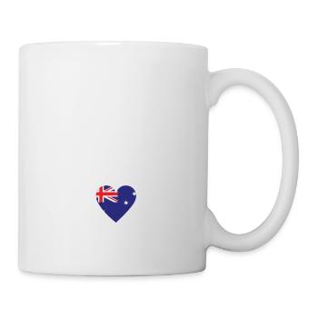 Australien Down Under - Tasse - Weiß - Rechts