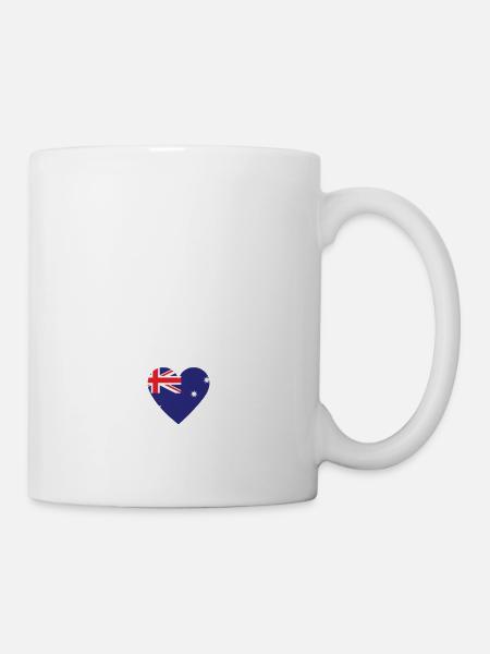 Australien Down Under - Tasse - Weiß