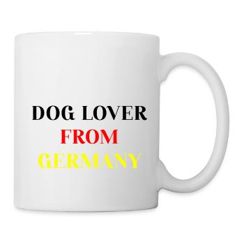 AMOUREUX DES CHIENS D’ALLEMAGNE - Mug blanc - blanc - Droite