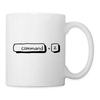command + Z - Mug - white - Right