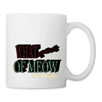 Black Cool Valentines Day Cat Long Sleeve Shirts - Mug - white - Right