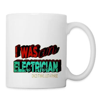 Cadeau d’électricien génial dictons drôles électriques - Mug blanc - blanc - Droite
