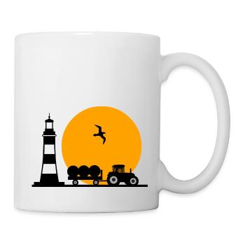 Tractor - Mug - white - Right