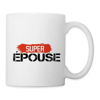 Super épouse cadeau - Mug blanc - blanc - Droite
