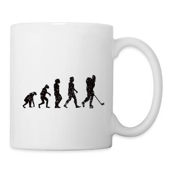Eishockeyteam Wintersport Geschenk Eishockey - Tasse - Weiß - Rechts