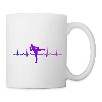 Thai Boxing Women Men Muay Thai Thai Boxing - Mug - white - Right