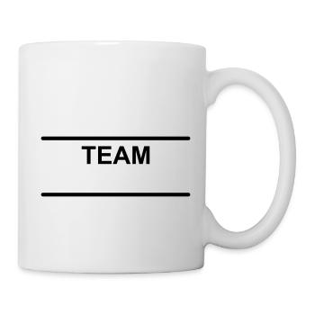 Team Group Template Design to design yourself - Mug - white - Right