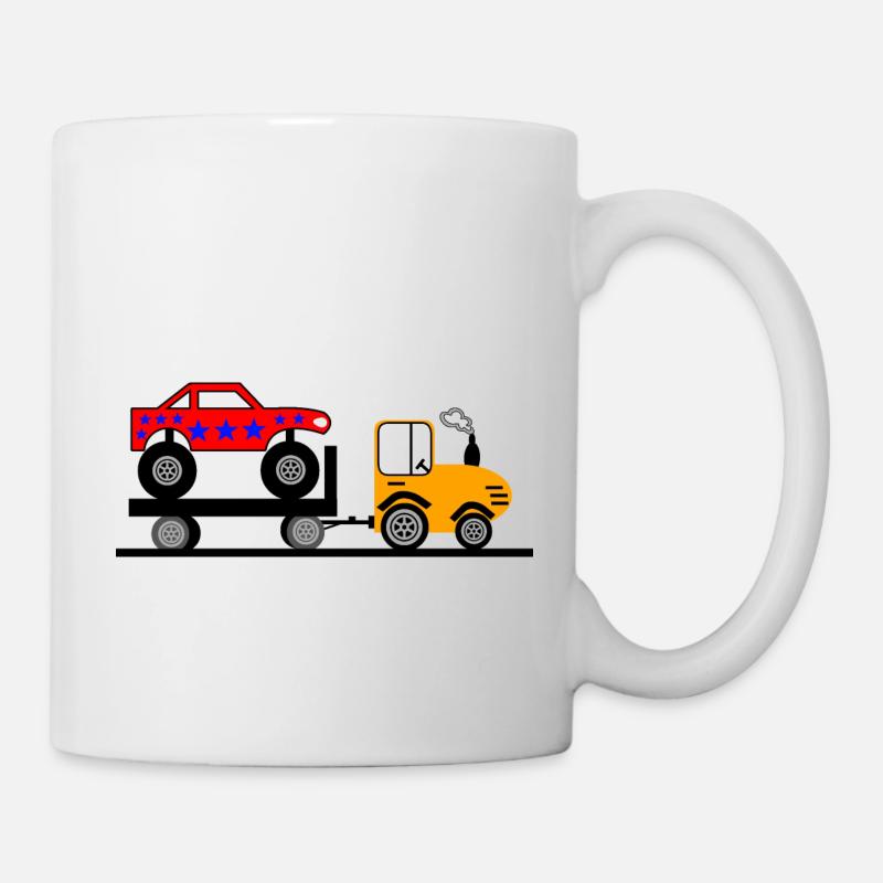 Tractor - Mug - white