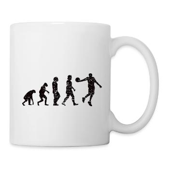 Équipe de basket-ball Joueur de basket-ball Basket-ball - Mug blanc - blanc - Droite