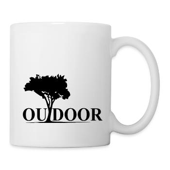 Adventure Travel Hiking Mountain - Tasse - Weiß - Rechts