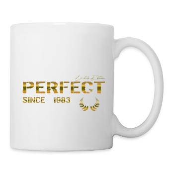 Perfect since 1983 - Mug - white - Right