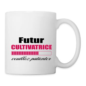 Futur Cultivatrice - Mug blanc - blanc - Droite