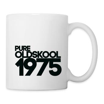 pure oldskool age vintage cadeau - Mug blanc - blanc - Droite
