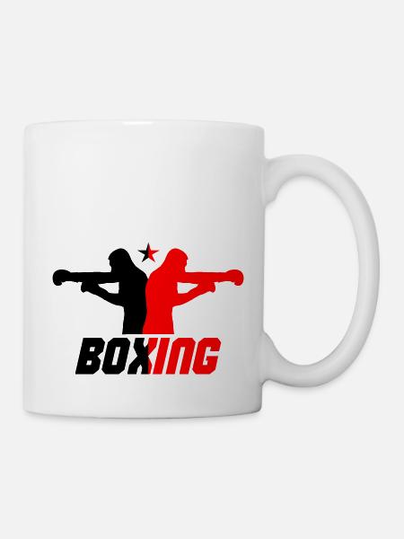 Boxing - Tasse - Weiß