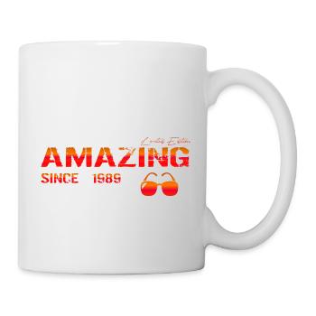 Amazing since 1989 - Tasse - Weiß - Rechts