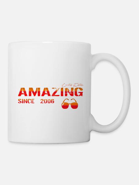 Amazing since 2006 - Tasse - Weiß