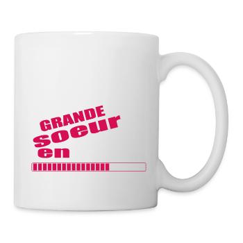 Grande Soeur En 2023 Veuillez Patienter - Mug blanc - blanc - Droite