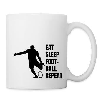 Footballspieler Footballtrainer American Football - Tasse - Weiß - Rechts