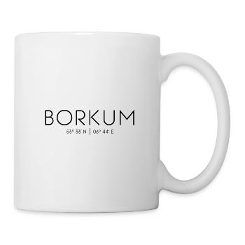 Borkum, East Frisian Islands, North Sea, Germany - Mug - white - Right