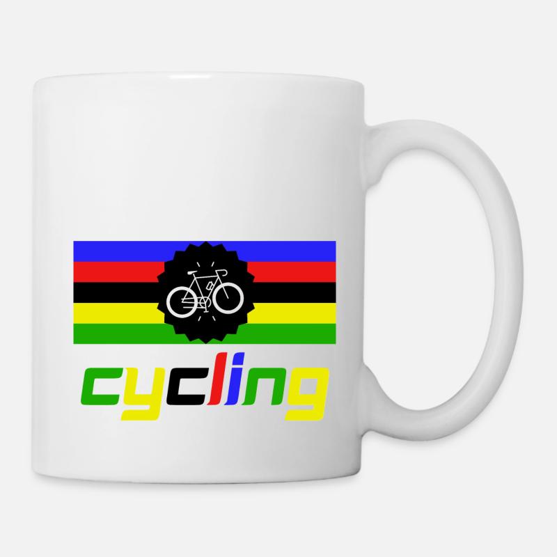 Cycling World Champion - Mug - white
