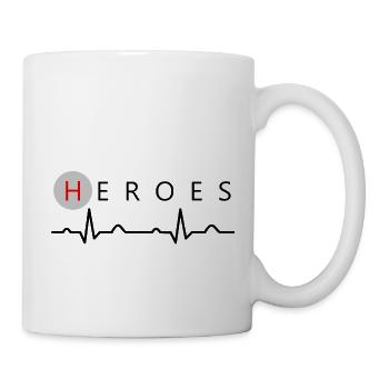 HEROES - Tasse - Weiß - Rechts