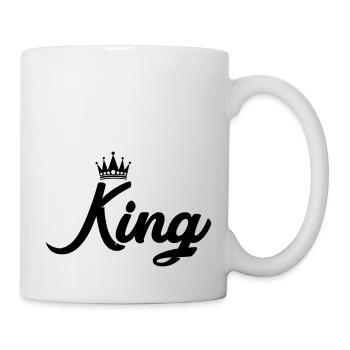 Roi - Mug blanc - blanc - Droite