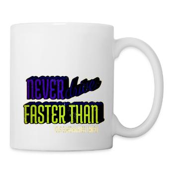 Drôles de dictons mécanicien de chemise de baseball - Mug blanc - blanc - Droite