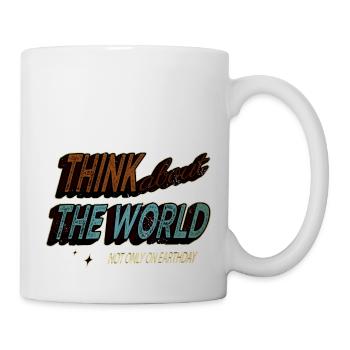 environmentalist be eco alternatively green - Mug - white - Right